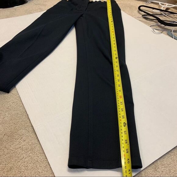 ST John Sport Navy Stretch Cotton Pants Size 0 - Picture 11 of 12